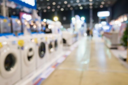 Meubles avec lave-linge int&eacute;gr&eacute;, la solution pratique pour votre salle de bain